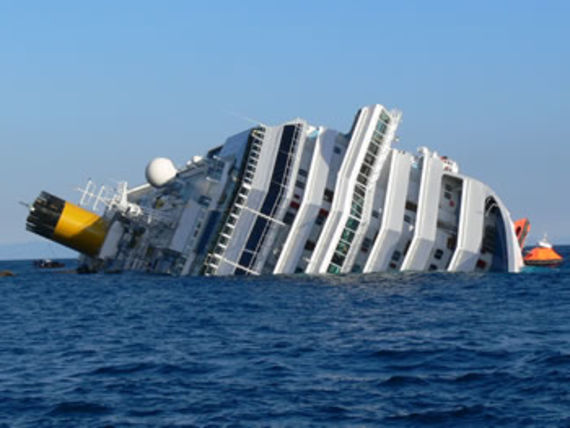 Wreck of the Costa Concordia. © Ministero dell&apos;ambiente